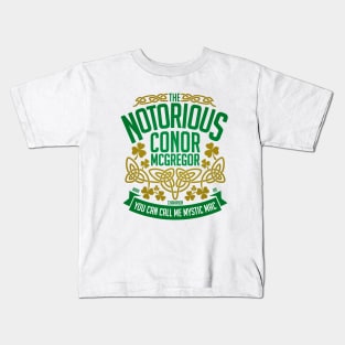 Conor McGregor UFC Champion Crest Kids T-Shirt